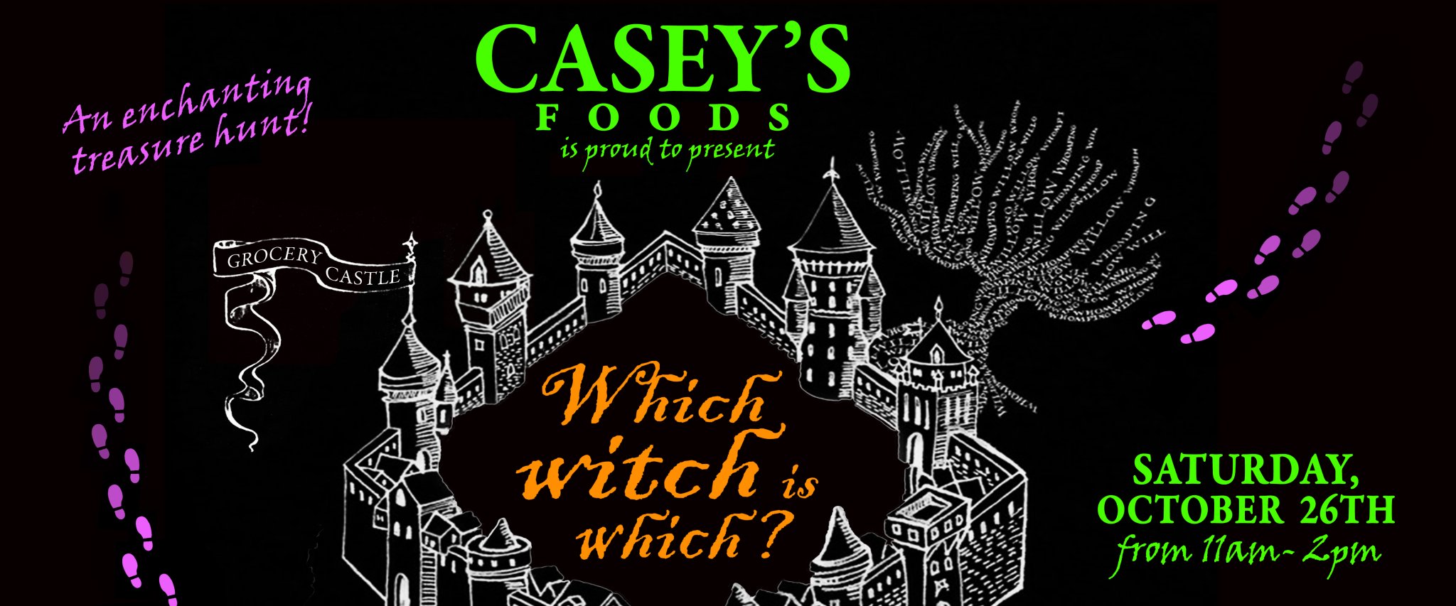 Which Witch is Which? Halloween Event - Saturday, October 26